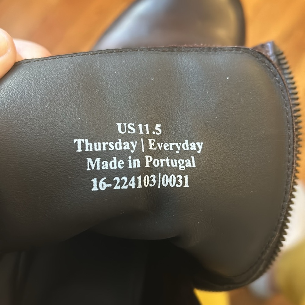 Size 11.5 Thursdays "Java" Combat Boots - image 8